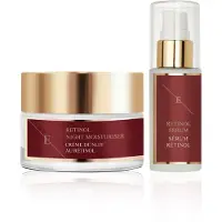 Erth Skin London Retinol Serum + Retinol Nachtmoisturizer 1 St