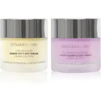 London Botanical Laboratories London botanical loboratories CBD dagcrème + nachtcrème set 80 ml