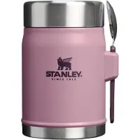 Stanley Legendary Purple Smoke Food Jar (Thermoskan), 0.4L + Spork - Paars