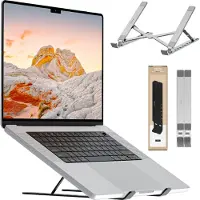 Voomy ECO T5 - Laptop Standaard - Recycled - Zilver