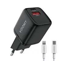 Voomy Charge M33 - Snellader 33W - Lightning Kabel