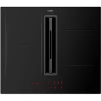 Etna AKI560ZT - Ingebouwde kookplaat - Zwart - 60 cm - Inductie - 4 zone(s) Inbouw afzuigkap - Touch bediening - 10 snelheden - Restwarmte indicatie