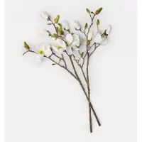 Loberon Decoratieve bloem set van 2 Aurélines