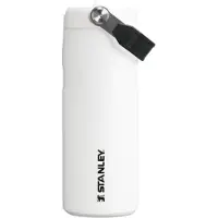 Stanley Gourde d'eau Iceflow Flip Straw 2.0 Chalk – 470 ml, blanche