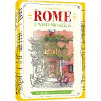 BBNC Uitgevers Kleurboek - Urban Anna - Rome is where my heart is