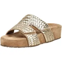 Lazamani Muiltjes beige / bruin / goud
