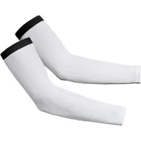 Gripgrab - UPF 50+ UV Protect Arm Sleeves Zomer Fiets Armstukken UV Bescherming - Wit - Unisex - Maat S