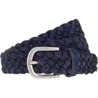 Vanzetti Riem Leder - Dames - 100 cm - navy