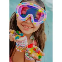 Bling2o Candy Cub Sugar Splash Junior Swimming Mask Paars,Roze Kinderen