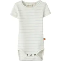 Lil´ Atelier Rompertje/body lichtgeel / wit