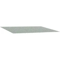 vidaXL Vervangingsdoek voor zonnescherm Groen en Wit 300 x 250 cm