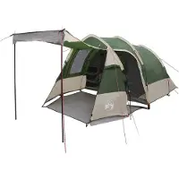 vidaXL Tunneltent Groen 390 x 215 x 152 cm
