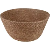 vidaXL Plantenpot met handvatten 2 st Naturel Ø 32 x 32 cm