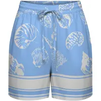 JDY Broek 'JDYANNA' lichtblauw / natuurwit