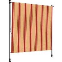 vidaXL Buitenzonwering Rolgordijn Multikleur 100 x 270 cm