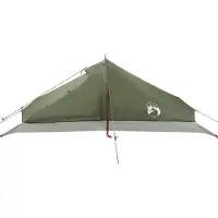 vidaXL Backpacking Tent 4-persoons Olijfgroen