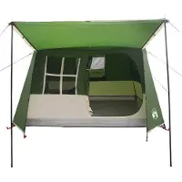 vidaXL Tunneltent Groen 275 x 240 x 200 cm