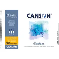 Canson - Aquarelblok 'Montval' - 160x284mm - 300g