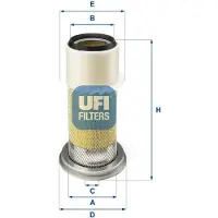 Ufi 27.C50.00 Luchtfilter