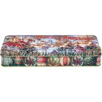 MEA Blikje Vintage Christmas 24x10,5x4,3cm