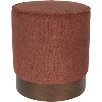 Dutchbone Bellevue Poef Rood