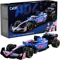 Cada Elke bouwsteen van de Rennsport BWT Alpine F1 racewagen A525, 300 stuks