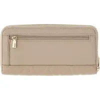 GUESS portemonnee Maxine SLG Zip Around Wallet Light Taupe