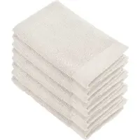 Walra Gastendoek - Soft Cotton - Set van 8 - Hotel Kwaliteit - 100% katoen - 550 g/m² - 30x50 cm - Kiezel Grijs