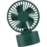 VHV - Bureauventilator - USB tafelventilator - USB oplaadbaar - 3 snelheidsstanden - voor bureau, kantoor, slaapkamer, keuken