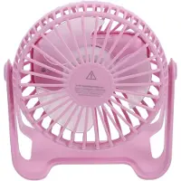 VHV - Bureauventilator - USB mini ventilator voor bureau - USB aansluiting - stille werking - voor kantoor, reizen, thuis en warme zomerdagen