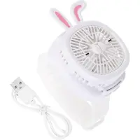 VHV - Polsventilator - USB oplaadbare polsventilator - USB oplaadbaar - voor school, reis, wandelen, buiten