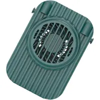 VHV - Nekventilator - USB oplaadbare halsventilator - USB oplaadbaar - 1200 mAh - stil - met clip - voor wandelen, reizen, kantoor, tuin
