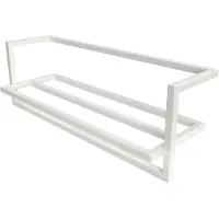 TLF Interieurs | Handdoekenrek Orlando | Large | Wit | 95 cm (B) x 25 cm (H) x 22 cm (D)
