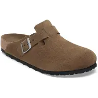 Birkenstock BOSTON DARK TEA TONAL NARROW-36(4067707518029)
