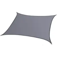 VHV - Schaduwzeil - rechthoekig model - waterdicht - Oxford-stof - 1m x 1m - voor tuin, terras, balkon, patio, kas