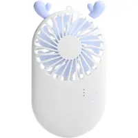 VHV - Handventilator - USB oplaadbare mini ventilator - USB oplaadbaar - voor bureau, reis, tas, camping