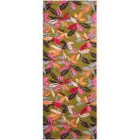 White Stuff Callie Printed Scarf Green Multi Maat: OS | Sjaals Outlet | Heren | Groen