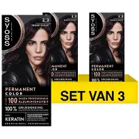 Syoss Aanbieding: Baseline Colors 3-3 Trendy Violete Haarverf (3 Stuks)