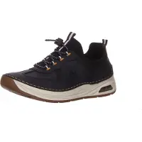 Rieker veterschoenen in blauw, maat 36