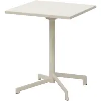 Ebuy24 Adam tuin cafétafel 60x60 cm inklapbaar zandkleurig.