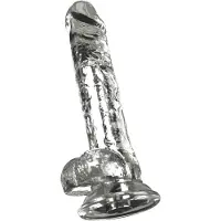 Orion Crystal - Crystal Vibe - Penisvibrator met zuigbasis en vibratie 1 St