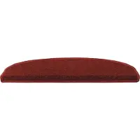 vidaXL Zelfklevende trapmatten 15 st 80 x 24,5 x 3,5 cm Bordeaux Rood