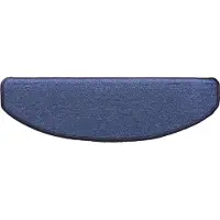 vidaXL Zelfklevende trapmatten 15 st 80 x 24,5 x 3,5 cm Blauw
