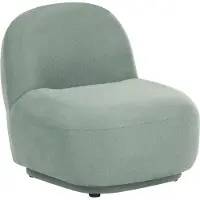 Beliani LOVBERG - Fauteuil - Lichtgroen - Polyester