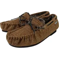 Dunlop Heren Moccasin Slippers met Geheugenfoam