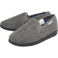Dunlop Heren Pantoffels met Tartan Voering en Geheugenfoam
