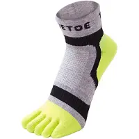 TOETOE - Heren & Dames Ademend Sport Licht Hardloop Lage Sneakersokken - Groen