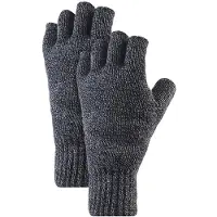 Heat Holder Heren Vingerloze Handschoenen met Thermo-Fleece Voering Materiaal