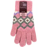 Sock Snob Dames Wol Handschoenen | Winter Schattige Fairisle Handschoenen voor Koud Weer