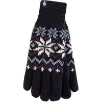 Heat Holder - Dames Zachte Thermische Handschoenen - Navy